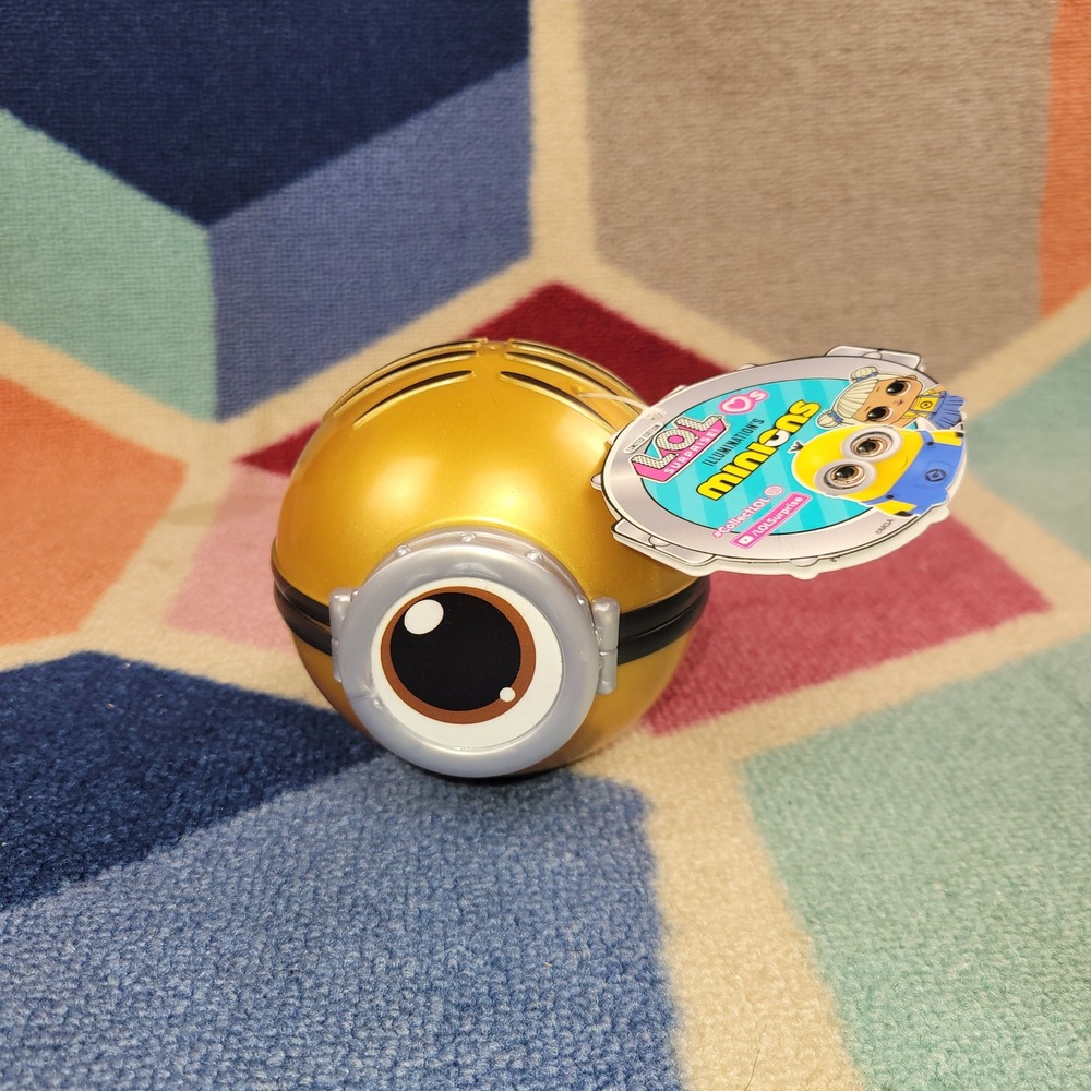 LOL Surprise Loves Illumination's Minions Limited Edition Gold Ball‎ Collectible